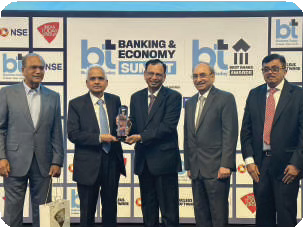 Business Today Best Small Indian Bank 2026 award