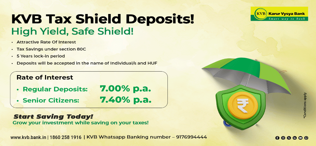 KVB Tax Savings Deposit Scheme