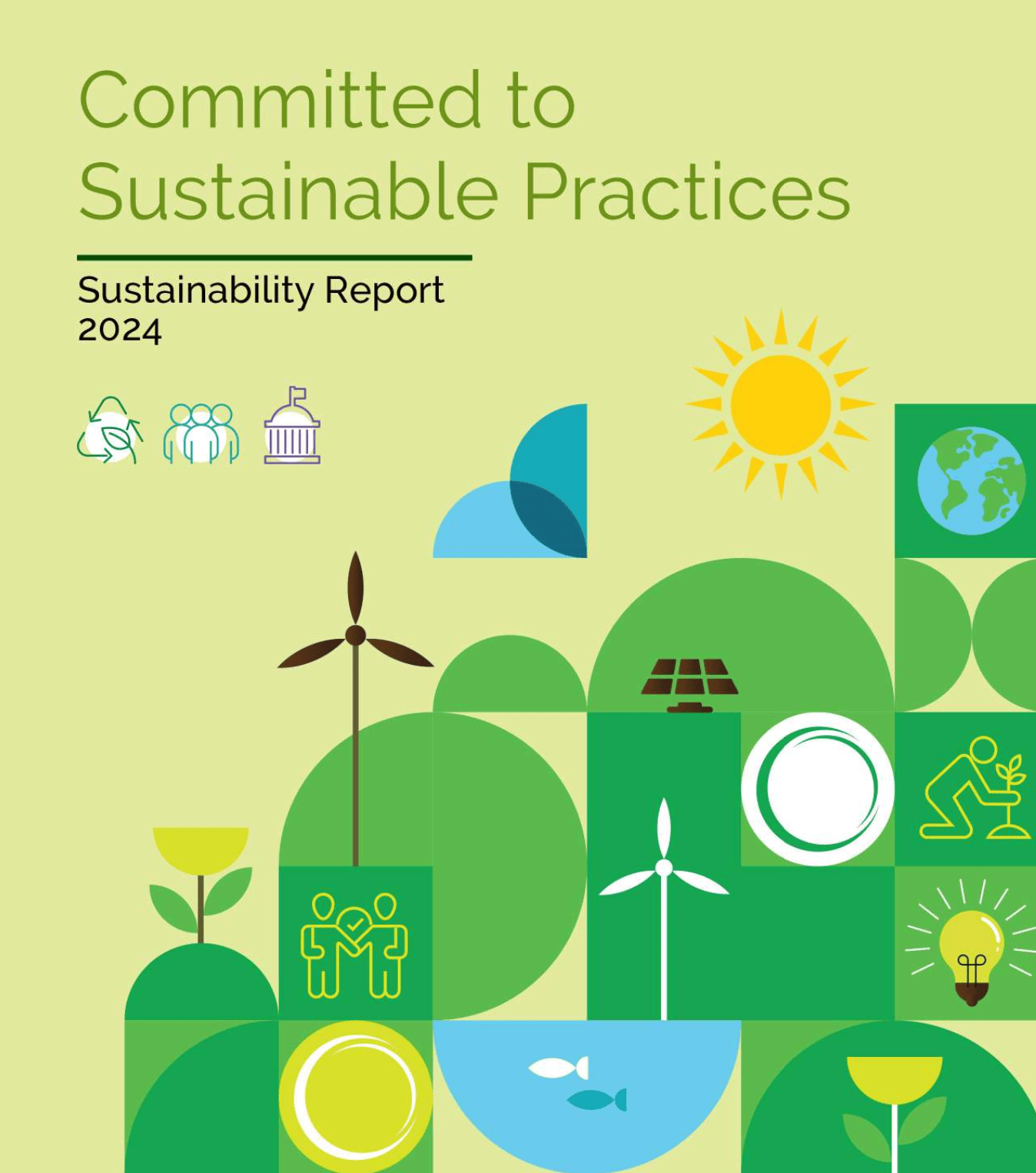 Sustainability Report 2024 cover