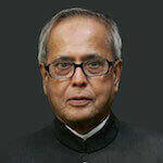 Shri Pranab Mukherjee.Former President of India