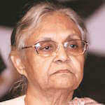 Smt. Sheila Dikshit.Former Chief Minister of Delhi