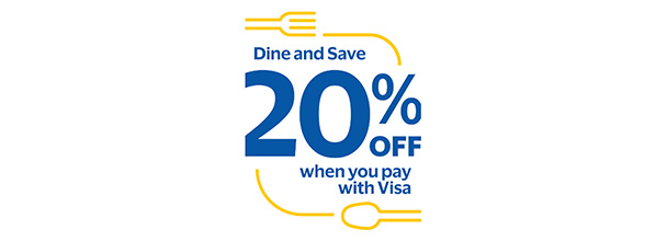 Dine and Save with Visa